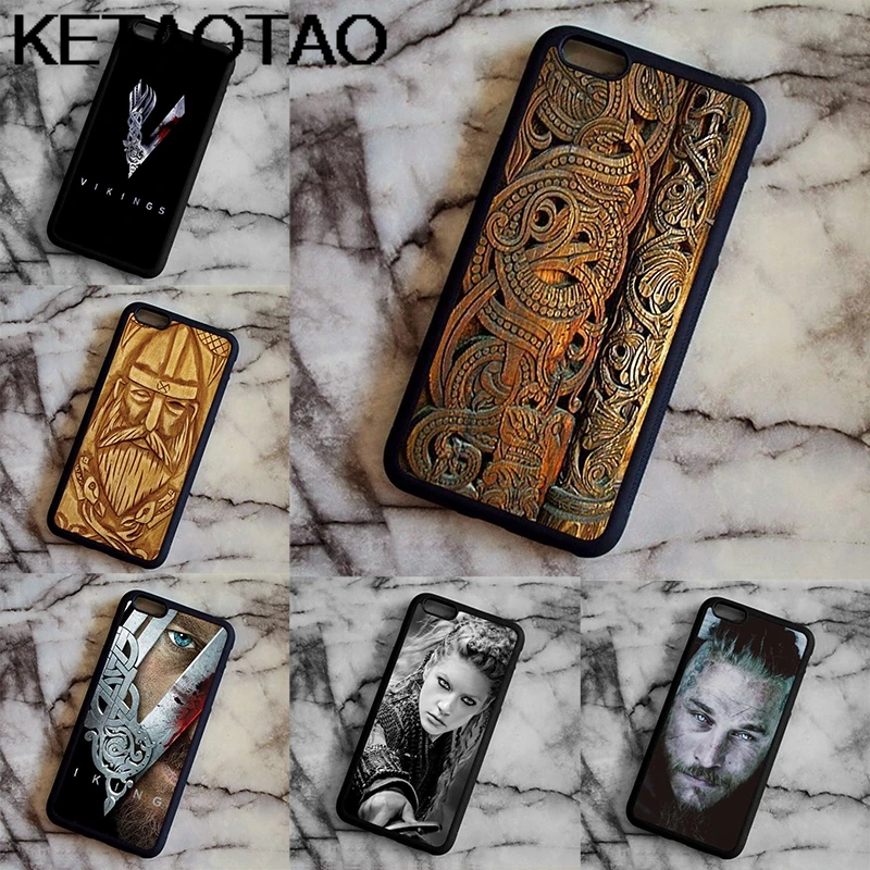 KETAOTAO Викинги Рагнар из викингов 3 ТВ сезон чехол для телефона s iPhone 4 5C 5S 6S 7 8 X Plus XR XS