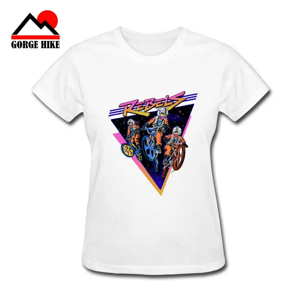 Женская футболка из лайкры с принтом забавных бунтаров летняя коротким рукавом в