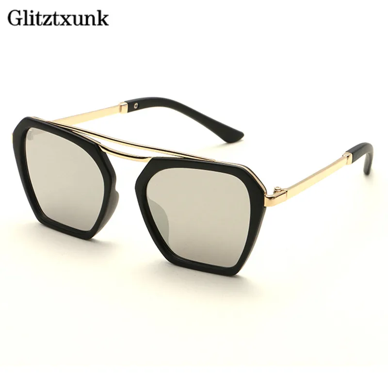 Glitztxunk классические HD детские солнцезащитные очки Брендовые дизайнерские для