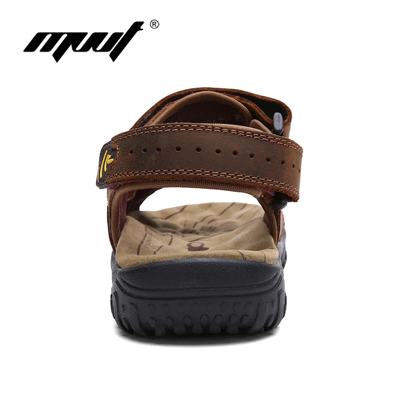 Классические мужские сандалии из натуральной коровьей кожи удобные