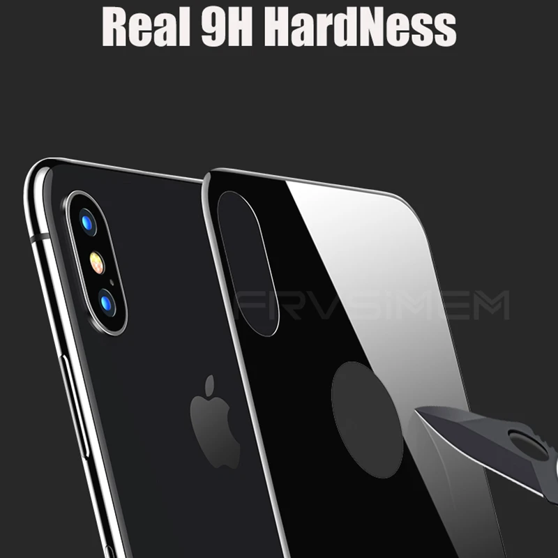Закаленное стекло с изогнутыми краями 5D для iPhone XR XS MAX XSMAX X 10 задняя защитная пленка полное покрытие защитное стекло
