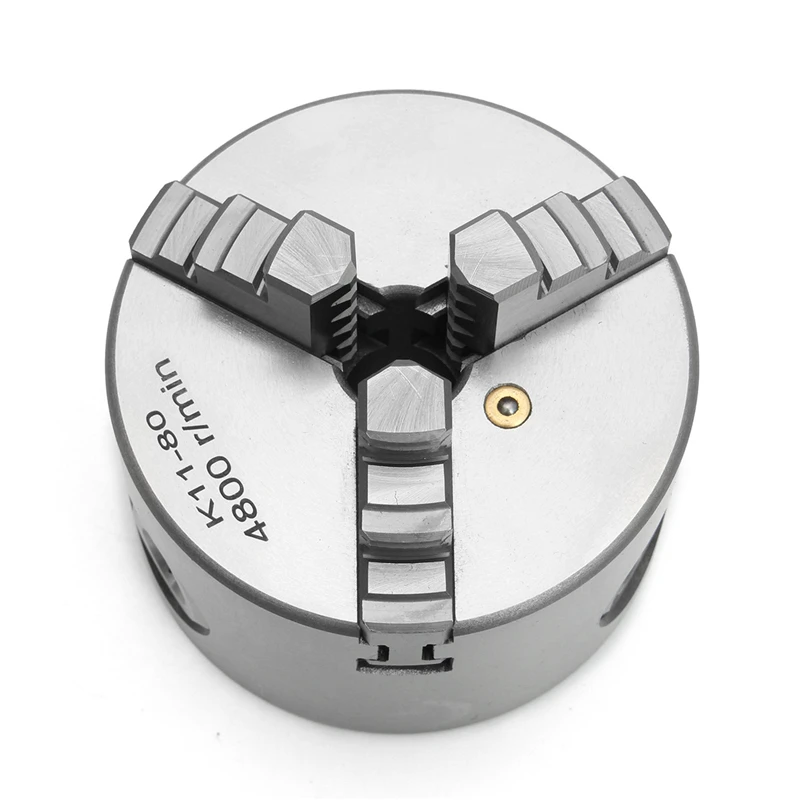3 Inch Jaw Lathe Chuck K11-80 K11 80 80mm Manual Self-Centering Parts Diy Metal Accessories | Инструменты
