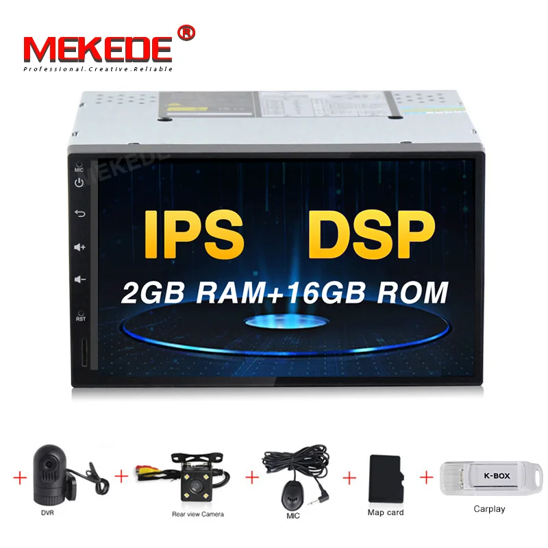 16G Cam DVR carplay MEKEDE PX30 " 2Din 9,0 автомобильный dvd-плеер для Nissan Volkswagen TOYOTA Honda KIA hyundai Lada Renault mazda универсальный автомобильный Радио gps - Цвет: 16G Cam DVR carplay