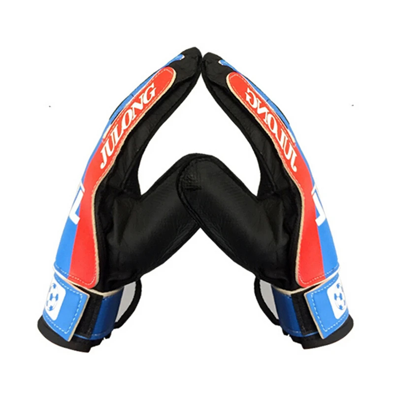 Защитные перчатки Goalkeeper футбольные из мягкой искусственной кожи не повреждают