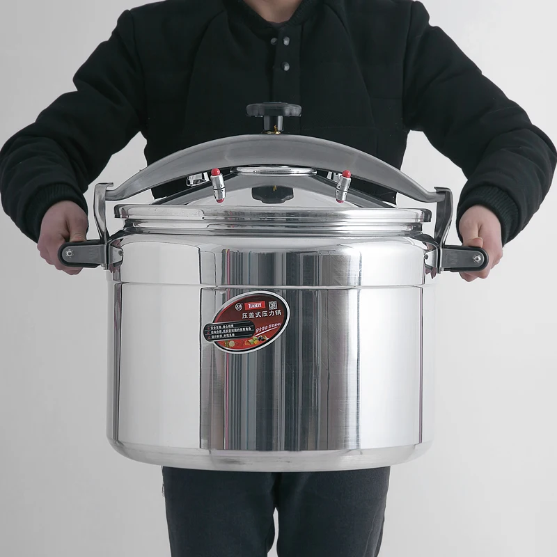 

Commercial super pressure cooker large capacity hotel restaurant household big cooking pan autoclave gas use 28-44cm 11-50L