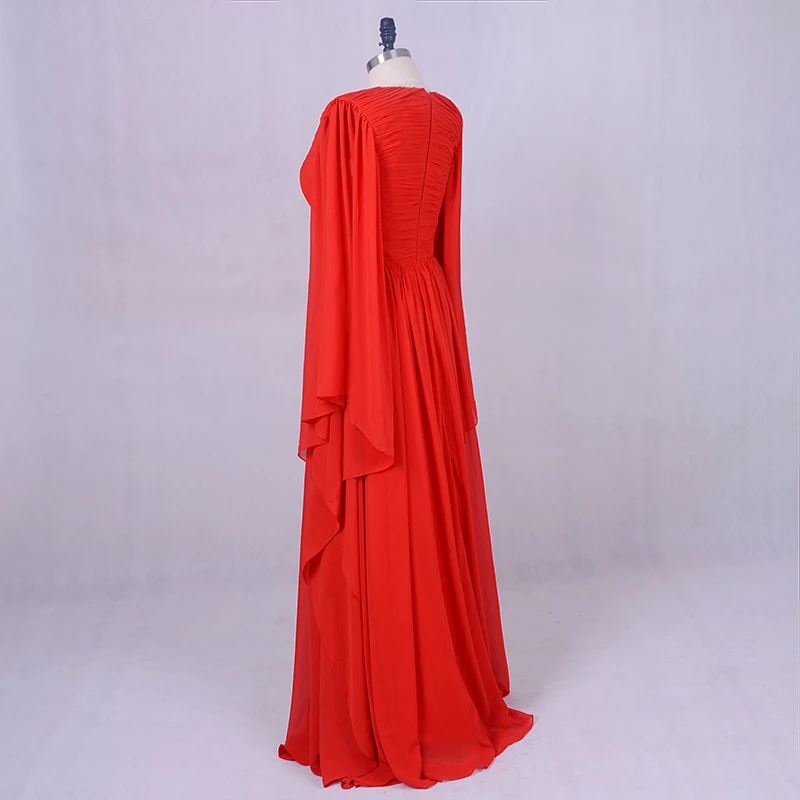 Вечернее платье платья с длинными рукавами 2018 г. LORIE Vestido de noche largo Абая в Дубае