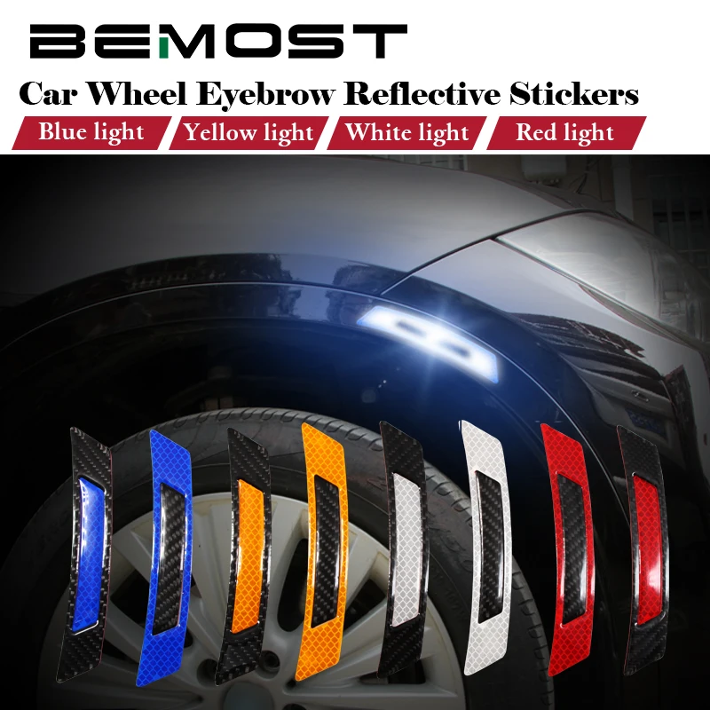 BEMOST Авто безопасности Предупреждение наклейки защитную нуля Светоотражающие