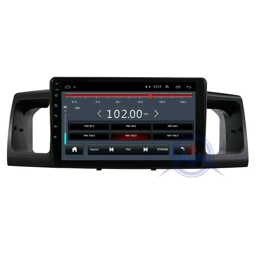 ZOHANAVI 2.5D экран Android 9,0 автомобильный мультимедийный плеер dvd gps авто радио для toyota Corolla E120 e 120 BYD F3 wifi стерео