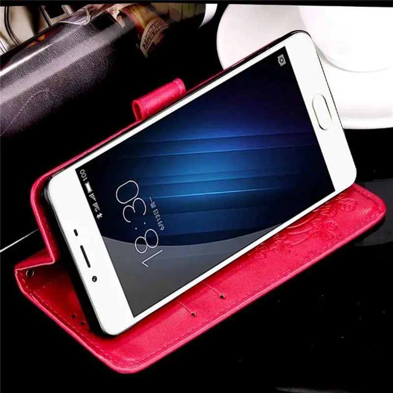 Кожаный чехол для телефона с рисунком чехол-бумажник Meizu M3 Mini Note 3 M3S M5S M5 M6 откидная