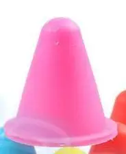 skate pile cup pink 20 см 10 шт. футбольные космические маркеры конусы для регби скоростной тренировочный диск конусная пластина для спорта на открытом воздухе футбольный кросс оборудование для тренировки скорости - Цвет: skate pile cup pink