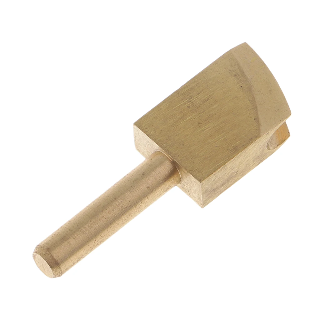 4 мм кожаный инструмент для уплотнения краев латунный паяльник маркировки