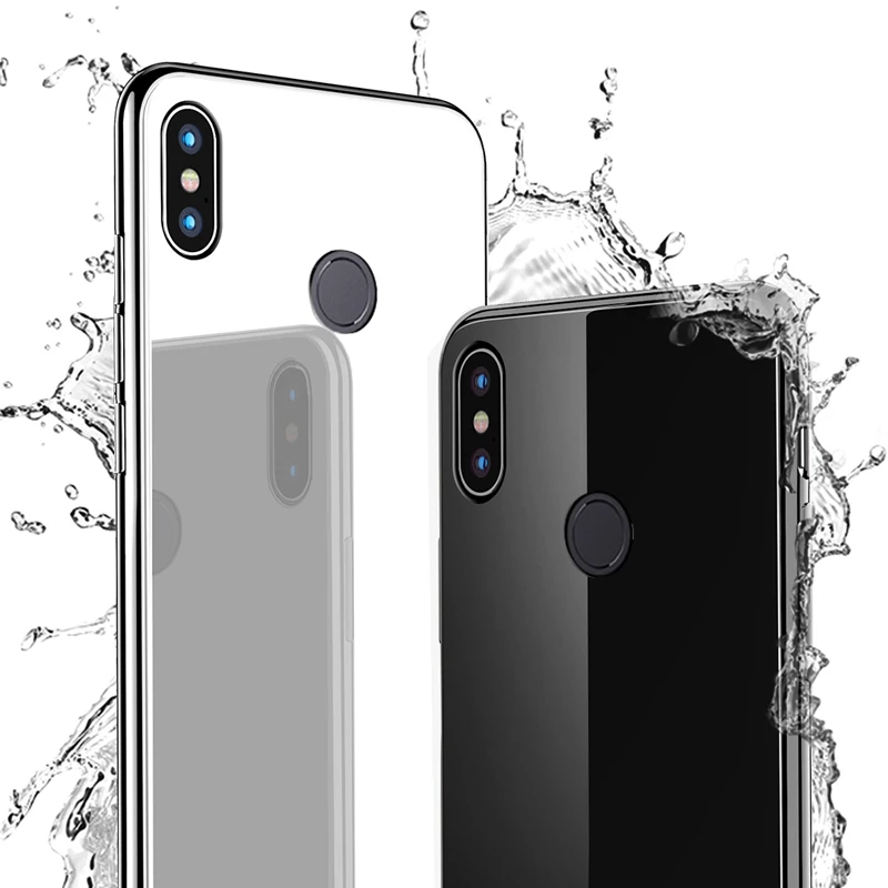 Чехол для телефона YUETUO из закаленного стекла capinha чехол xiaomi mi a2 6x mia2 a 2 mi6x 6 x my