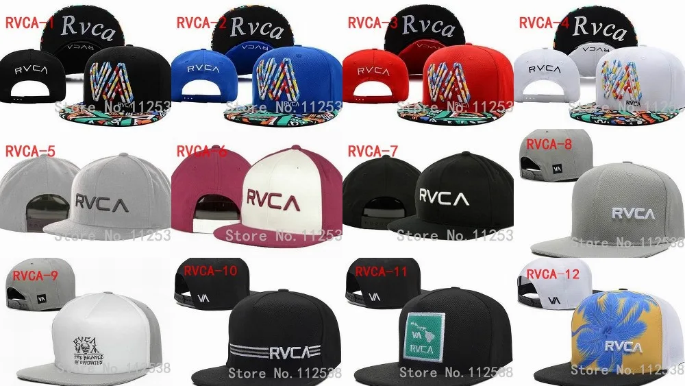 Retail new 2015 RVCA hot snapback hats 