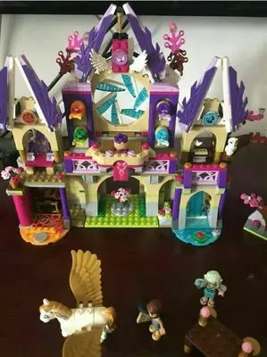Bela Elves 41078 Skyra's Mysterious Sky Castle строительные блоки модель игрушки для детей