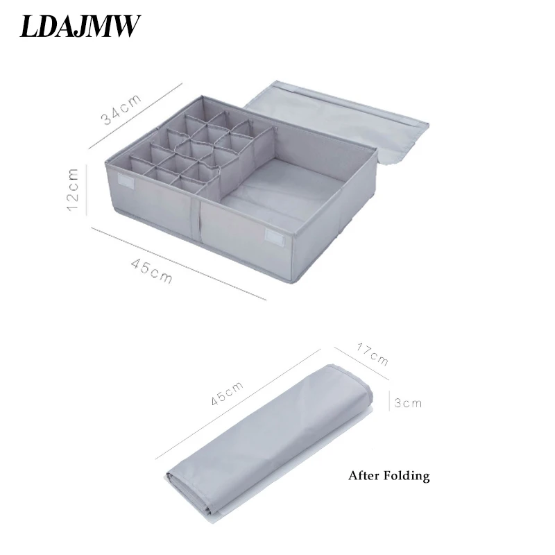LDAJMW для мужчин женщин типа два в одном Складная нижнего белья Оксфорд