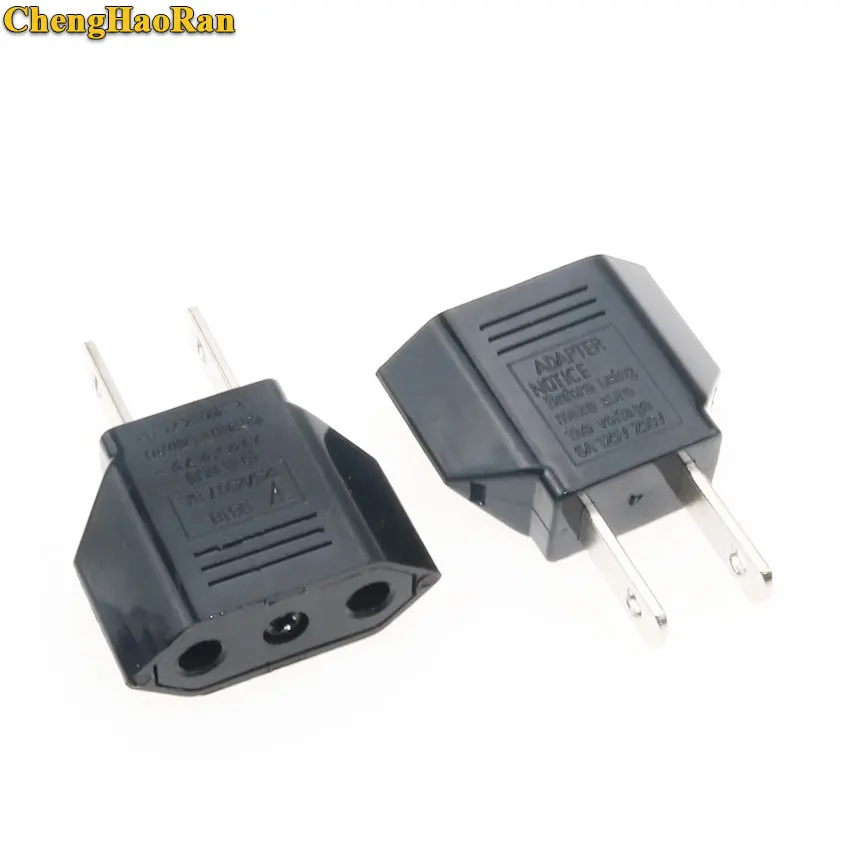 ChengHaoRan US Japan China Travel Plug Adapter European EU To JP Power Electrical Converter Sockets AC Charger | Обустройство дома