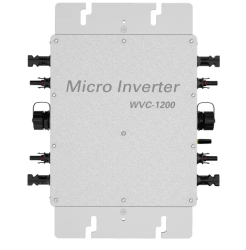 WVC 1200W микро солнечный инвертор поставляется с беспроводным модемом Чистая