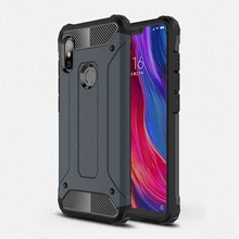 Прочный двухслойный армированный чехол для Xiaomi Mi 8 Lite SE 6X 5X A1 A2