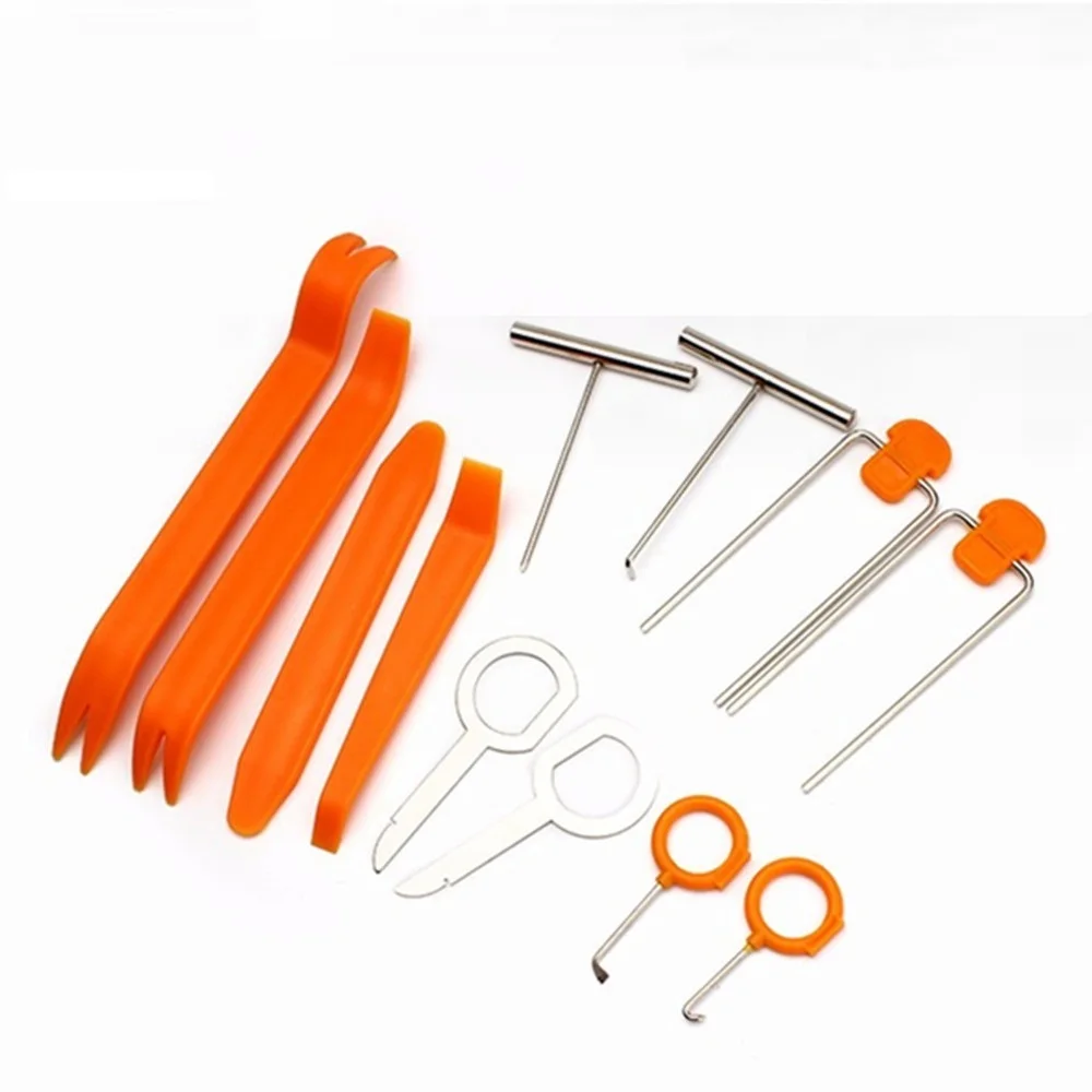 2018 Пластик Авто Демонтаж Инструменты Kit автомобильное радио дверной зажим Панель