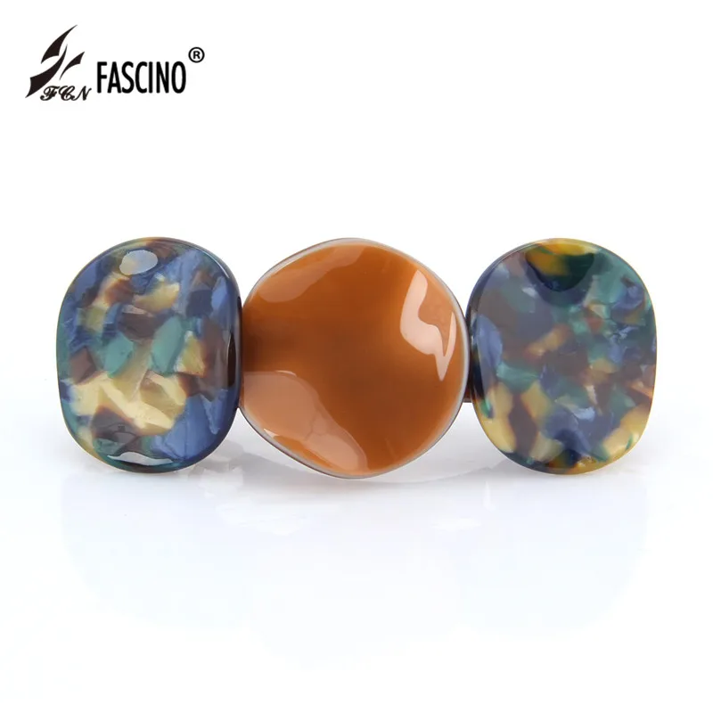 2016 Новая Мода Ацетат Зажим Для Волос Заколки Круглые Подвески Головные Уборы