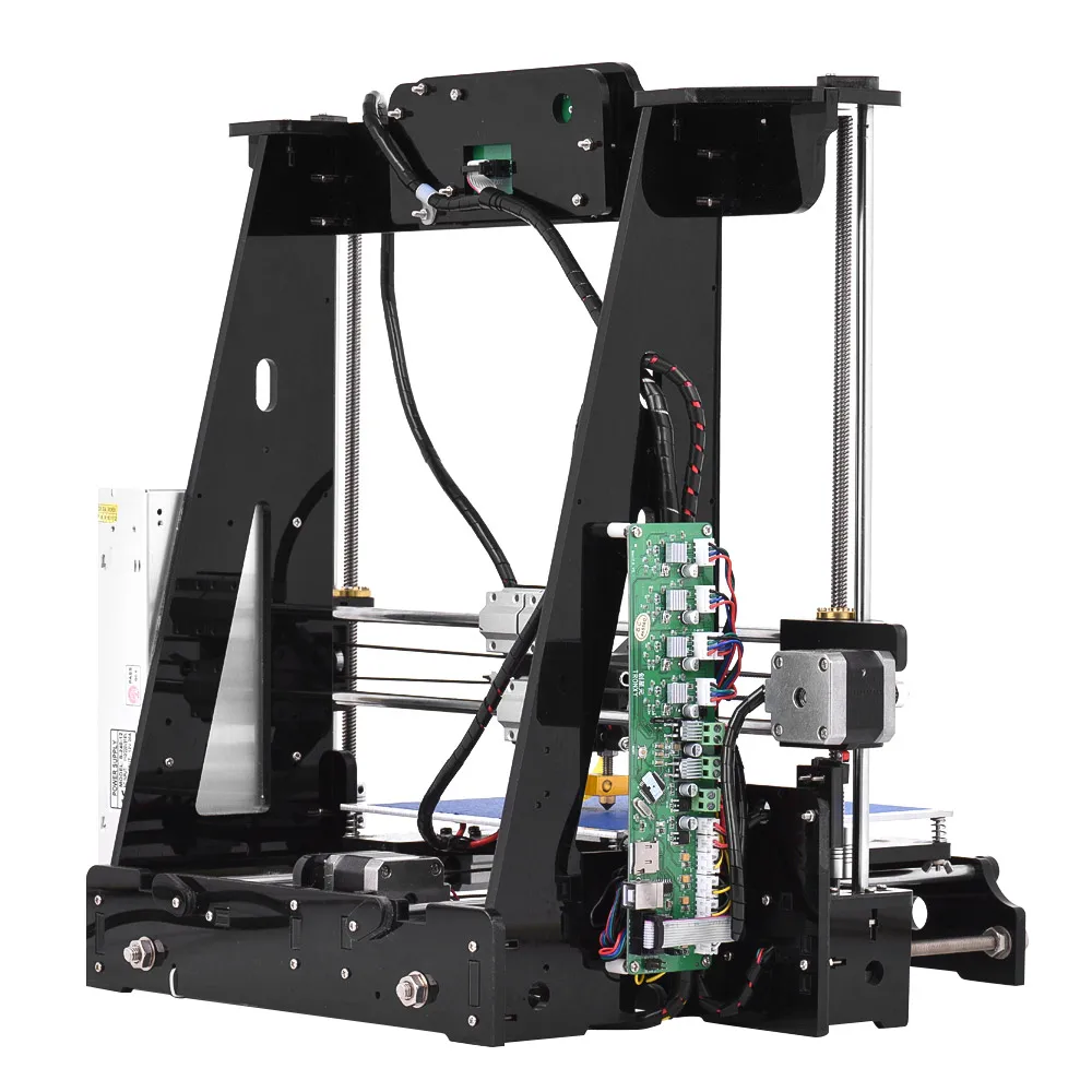 Распродажа Tronxy Высокоточный Рабочий стол наборы 3D-принтеров DIY для самостоятельной сборки i3 с поддержкой карт TF ABS/PLA/TPU/деревянное волокно