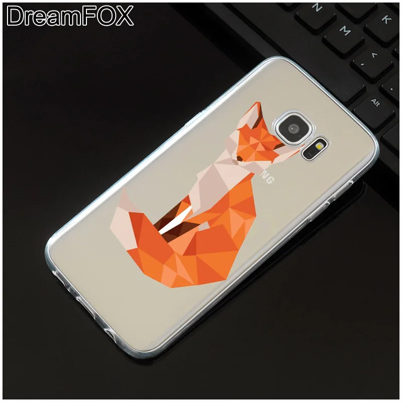 DREAMFOX L049 лиса Мягкий ТПУ силиконовый чехол для samsung Galaxy Note S 7 8 9 10 10e 11 11e Lite Edge Plus |