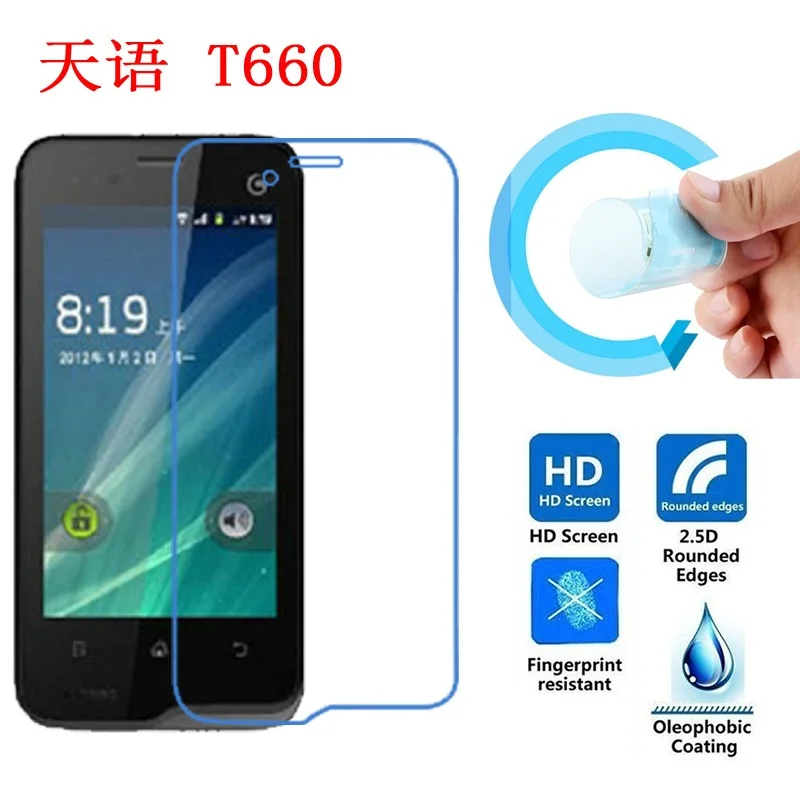 K-Touch S5T Экран защитная пленка 2.5D ультра-тонкий HD Ясно Pet Мягкая Защитная для S757 T580 T6