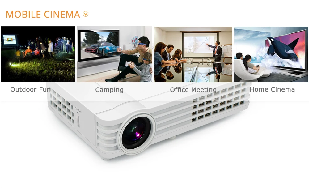 ThundeaL затвор активный 3D DLP проектор DLP-600W DLP900W Android 6,0 WiFi Bluetooth 450Ansi Lumen HD 3D видео мини-проектор HD