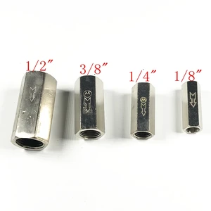 Обратный клапан с полным портом BSPP, 18 дюйма, 38 дюйма, 14 дюйма, 12 дюйма, односторонний, невозвратный, никелированный латунный клапан