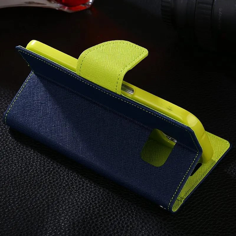 Оригинальный кожаный чехол-бумажник Goospery чехол с откидной крышкой для Samsung Galaxy A10