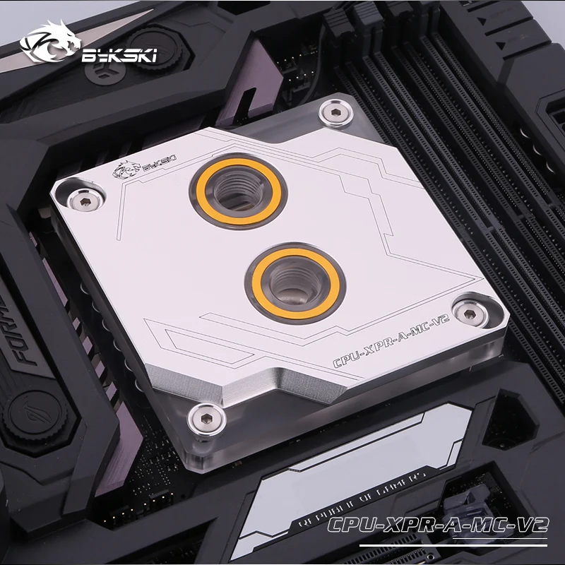 Водоблок Bykski для INTEL LGA 1366 1156 1155 1151 1150 2011 2066 i7. 5 в RBW свет. Бесплатная синхронизация