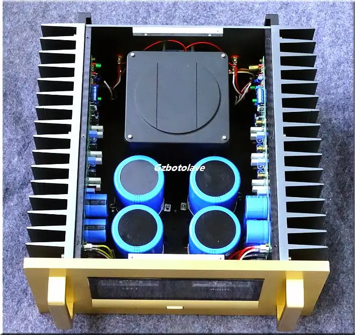 Усилитель мощности Super drive готовый A7 VU измерительный усилитель 400 Вт MOSFET стерео HiFi