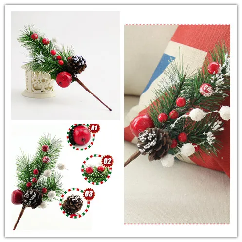 Искусственный Рождественский цветок новый xmastree украшения кедровые орехи фрукты
