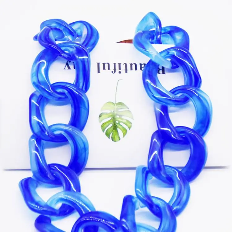 Цепочка для ожерелья Женская из акрила 1 0 м N085