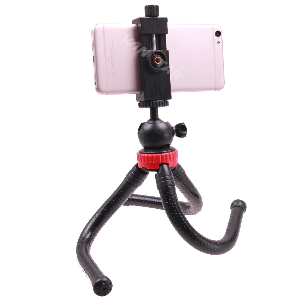 Portable Tripod Flexible Octopus Travel Mini Mobile Phone Bracket Monopod Selfie Stick For iPhone DSLR Camera Gopro | Электроника