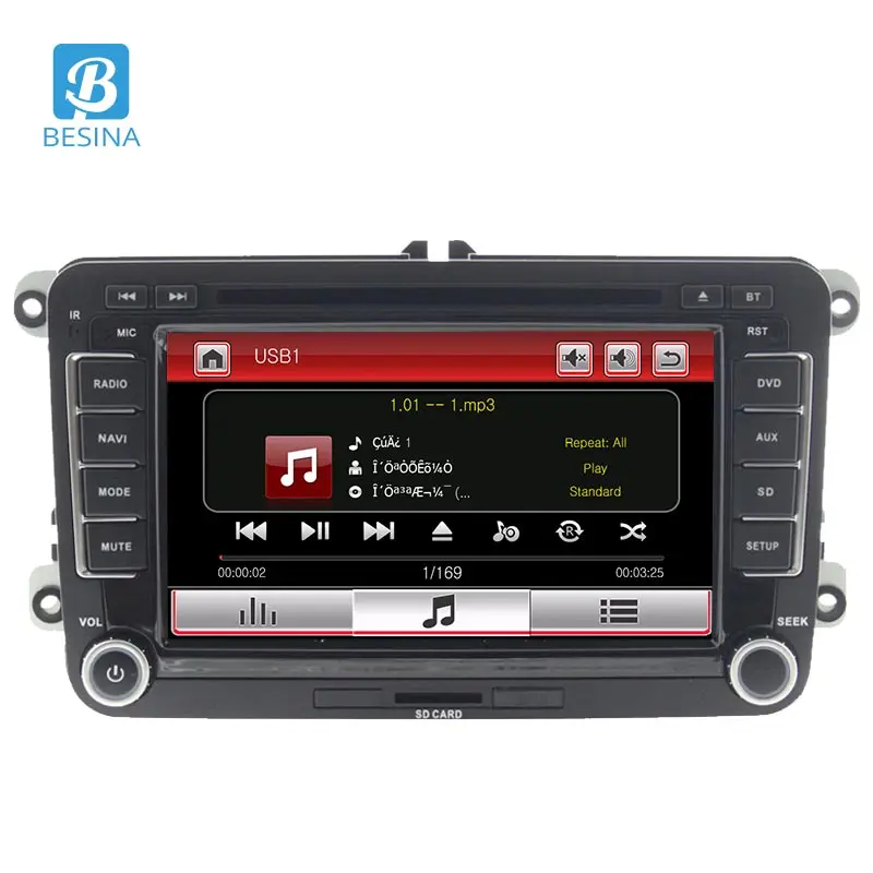 Besina автомобильный dvd-плеер радио 2 Din автомобильное аудио для VW Golf 6 5 Passat b7 cc b6 SEAT leon