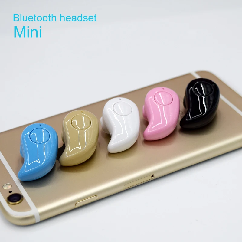 Мини Стиль Беспроводной Bluetooth наушники S530 1 шт. вкладыши V4.0 скрытый наушник