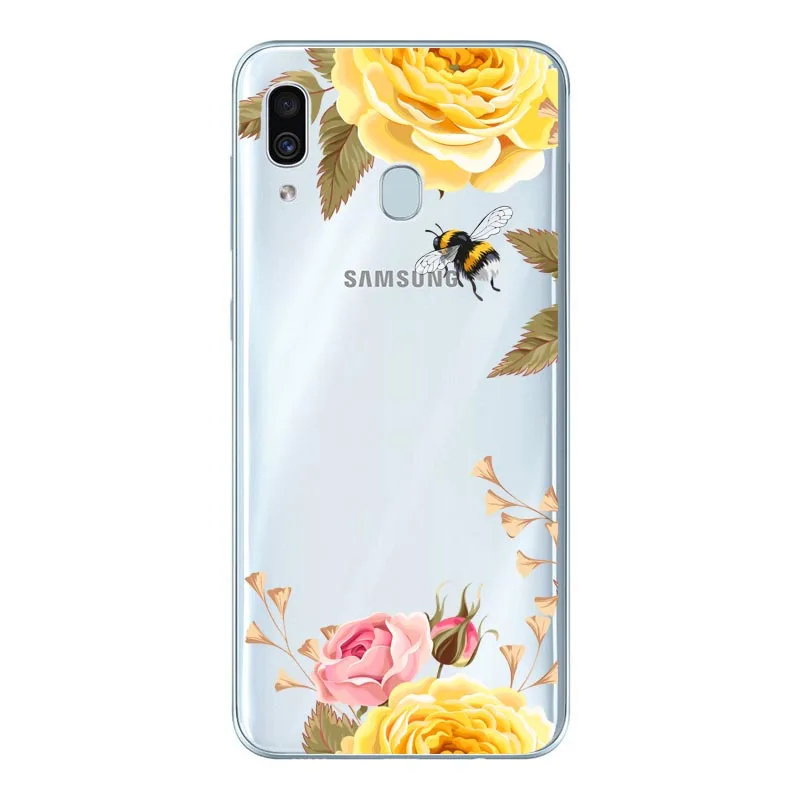 Чехол для Samsung Galaxy A30 силиконовый защитный чехол из ТПУ телефона A305F A305 A 30