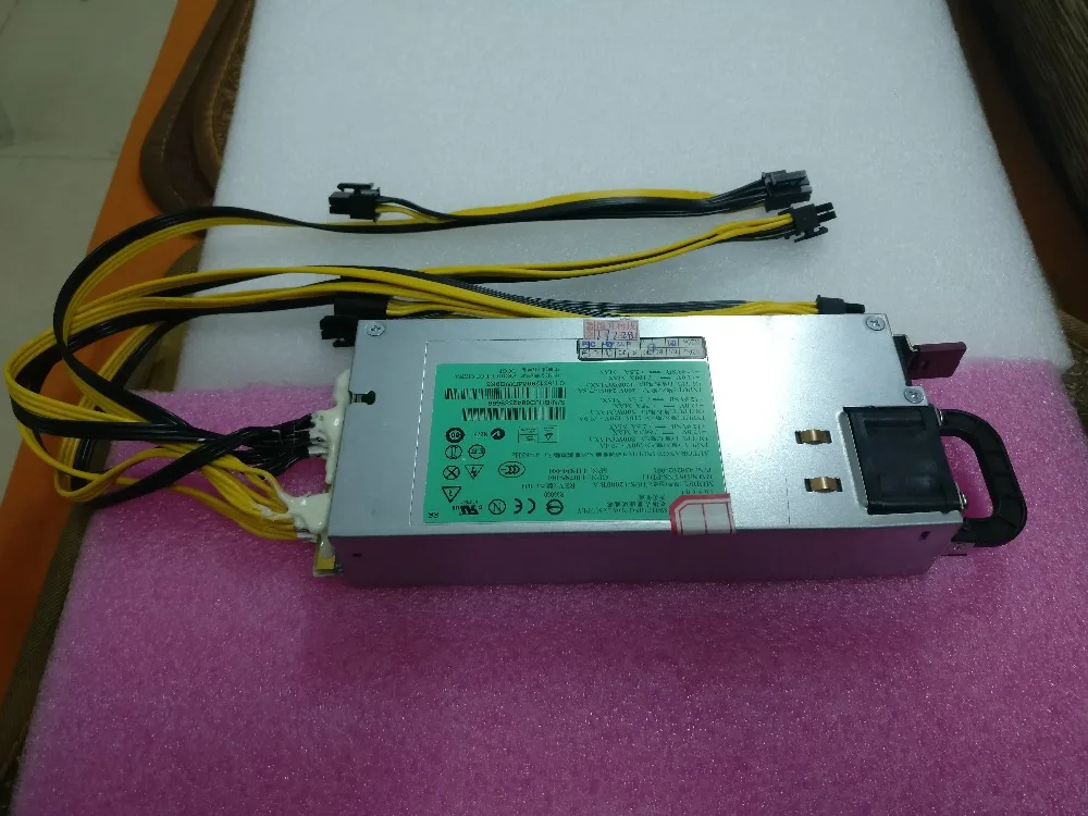 BTC LTC горняков за власть ультра-малый размер низкий уровень шума 1200 Вт 12 В 100A выход.