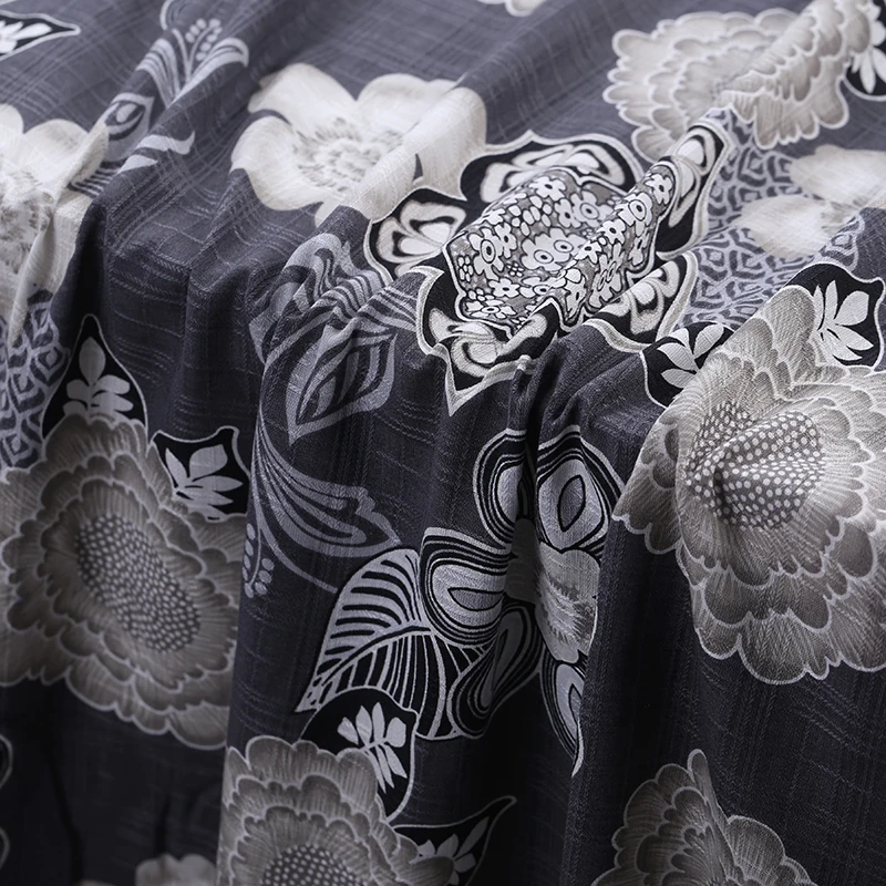 25mm printed silk-spun silk fabric 114cm costume robe dress chinese material wholesale cloth | Дом и сад