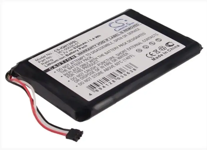 Аккумулятор Cameron Sino 930 мАч для GARMIN Nuvi 1200 1205 Вт 1250 1255 1260 140 т 150 2595LM 361 00035 01|Цифровые