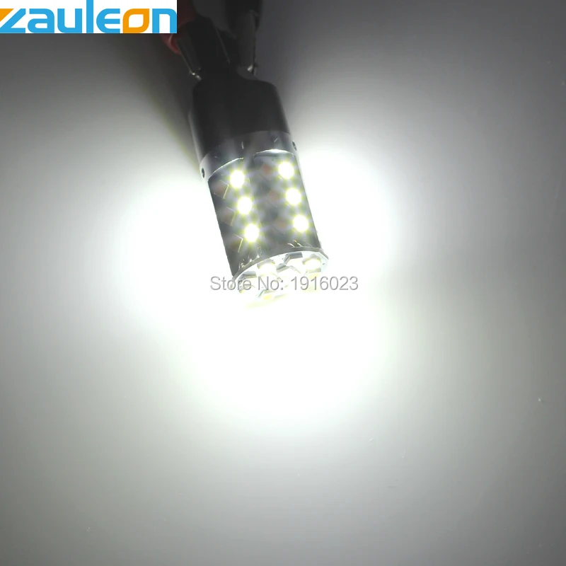 Zauleon 2 шт. T20 7443 W21/5 Вт двухцветный Янтарный белый ДХО СВЕТОДИОДНЫЙ Переключатель