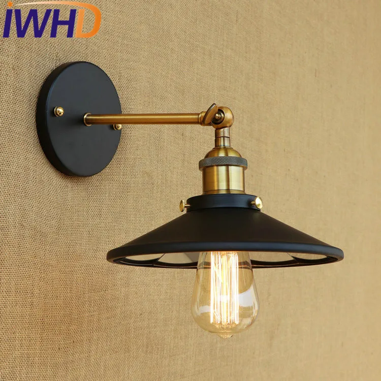 Скандинавский Лофт Эдисон Настенный бра промышленный настенный светильник
