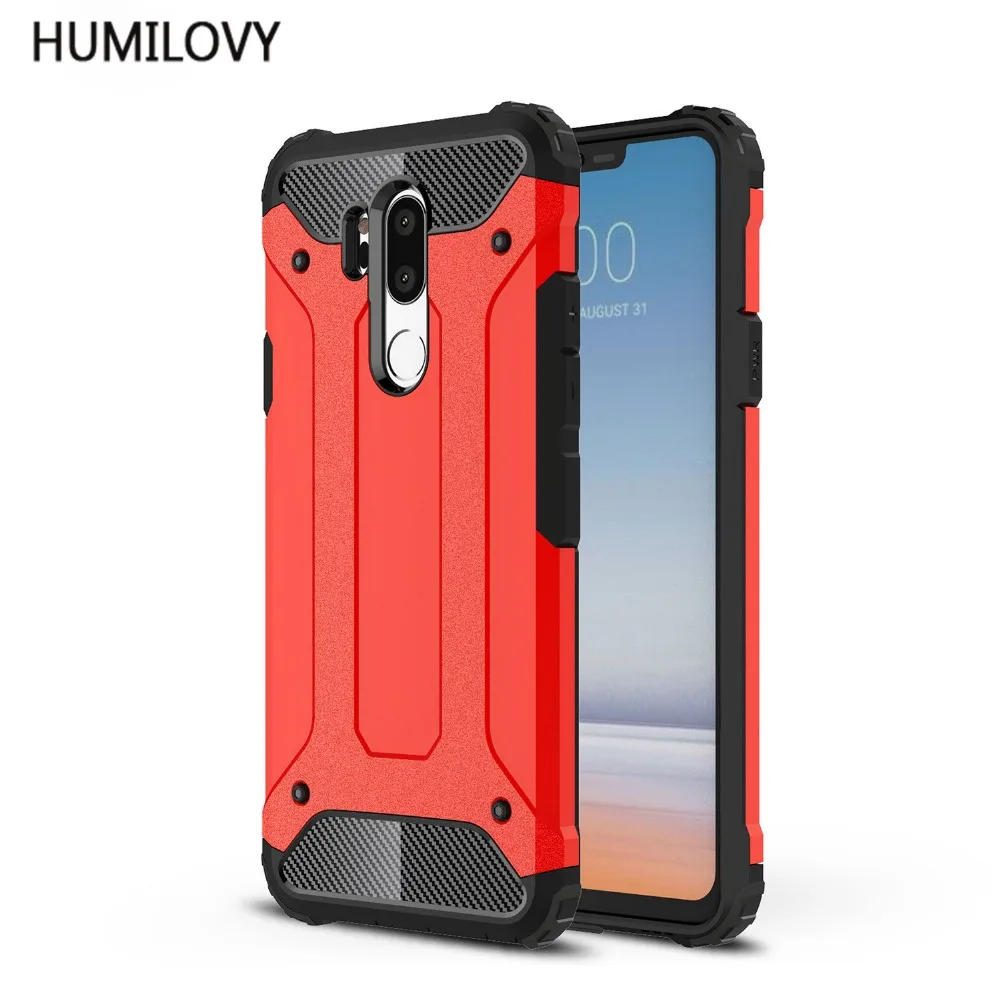 Для LG G7 чехол для thinq Heavy Armor тонкий жесткий резиновый силиконовый телефона Coque |