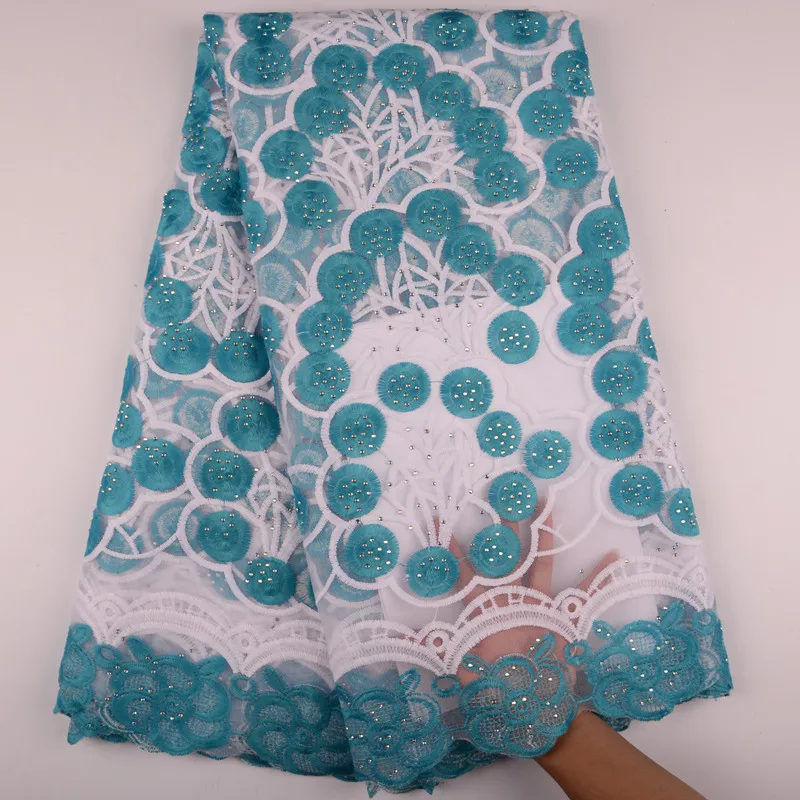 

African Lace Fabric 2018 Red Milk silky Lace Fabrics High Quality net Lace Embroidery French Tulle Lace Fabric For WeddingA1396