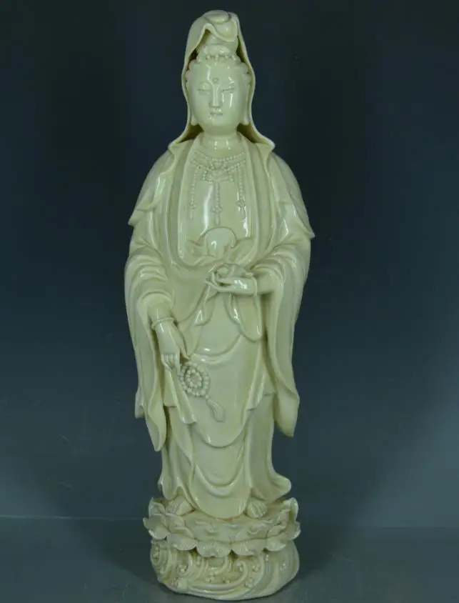 

Antique Handmade porcelain Statue,DeHua White Buddha sculpture#21,,Hand- crafts,best collection& adornment,free shippin