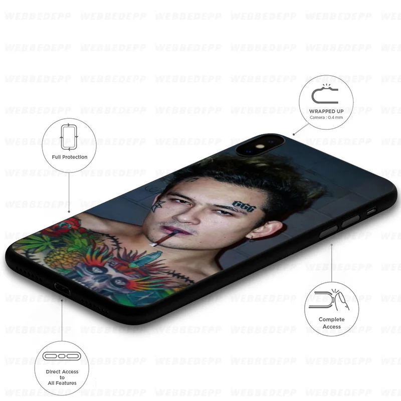 Мягкий чехол WEBBEDEPP MORGENSHTERN для Huawei Mate Honor 20 6A 7A 7C 7X 8 9 9X 10 View Lite Pro 30 |