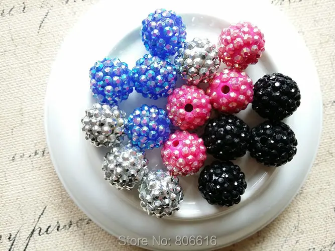 

14*16MM 50pcs Mix Colors AB Twinkle Acrylic Plastic Bead Jewelry Beads Findings & Accessories