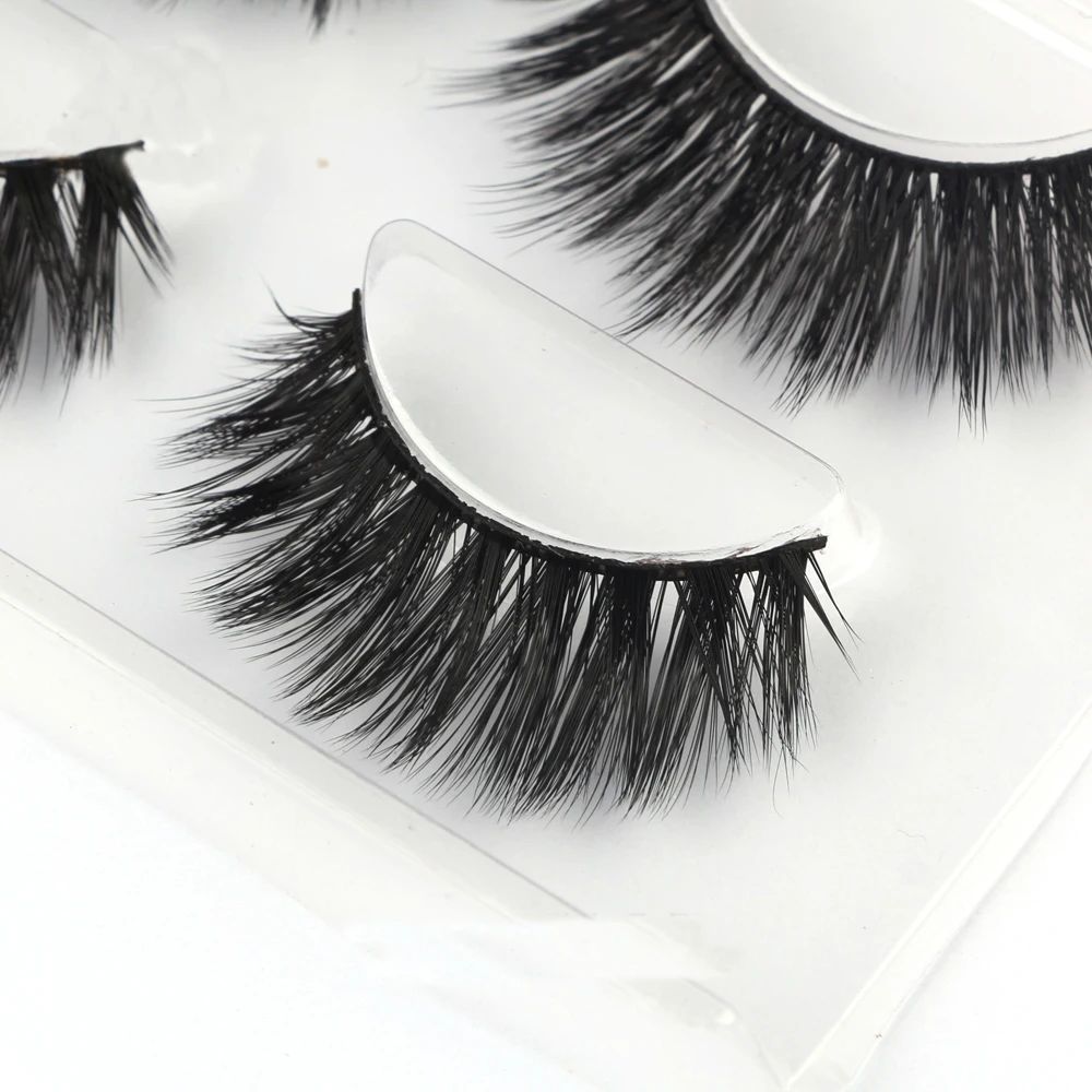 NEW Mix 2pair natural long false eyelashes full strip lashes makeup 3d mink volume fake eye soft | Красота и здоровье