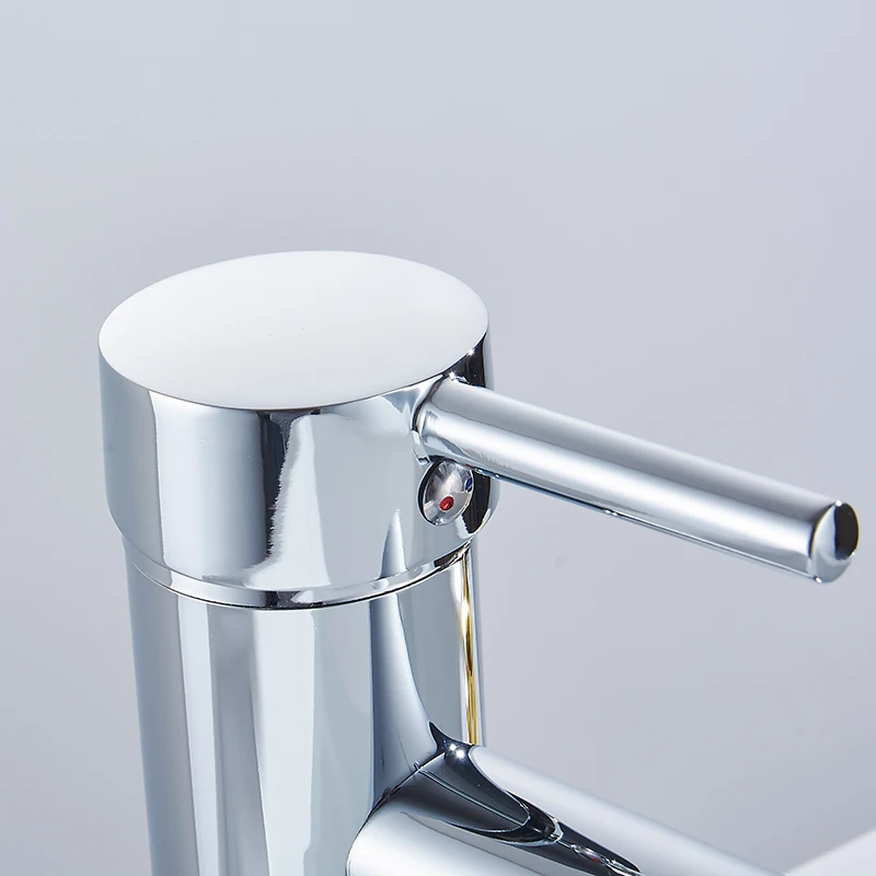 mini Stylish elegant Bathroom Basin Faucet Brass Vessel Sink Water Tap Mixer Chrome Finish | Faucets